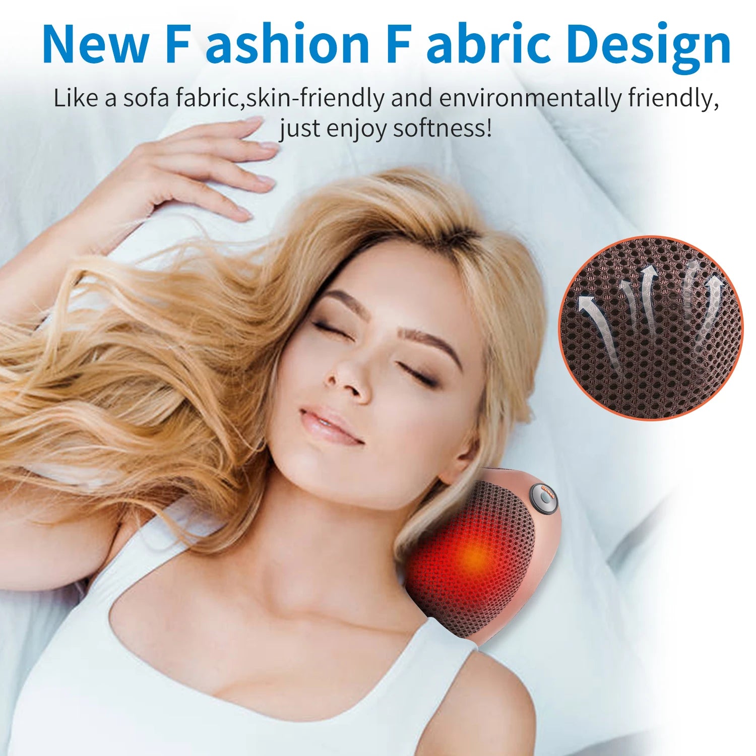 Massage Pillow ​For Head, with heat 