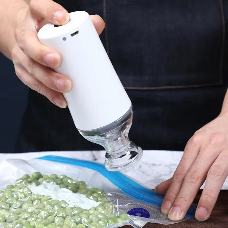 reuseable kitchen bag vacuum sealer 